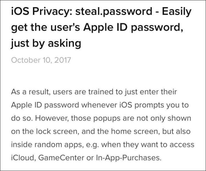 苹果诈骗新闻报道内容苹果登录了别人的id被骗了